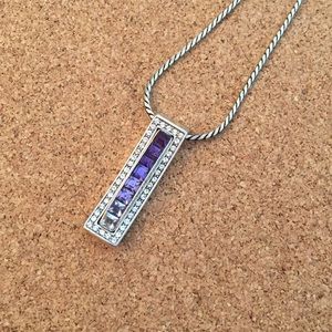SOLD NWT BRIGHTON PURPLE SPECTRUM NOBLE NECKLACE